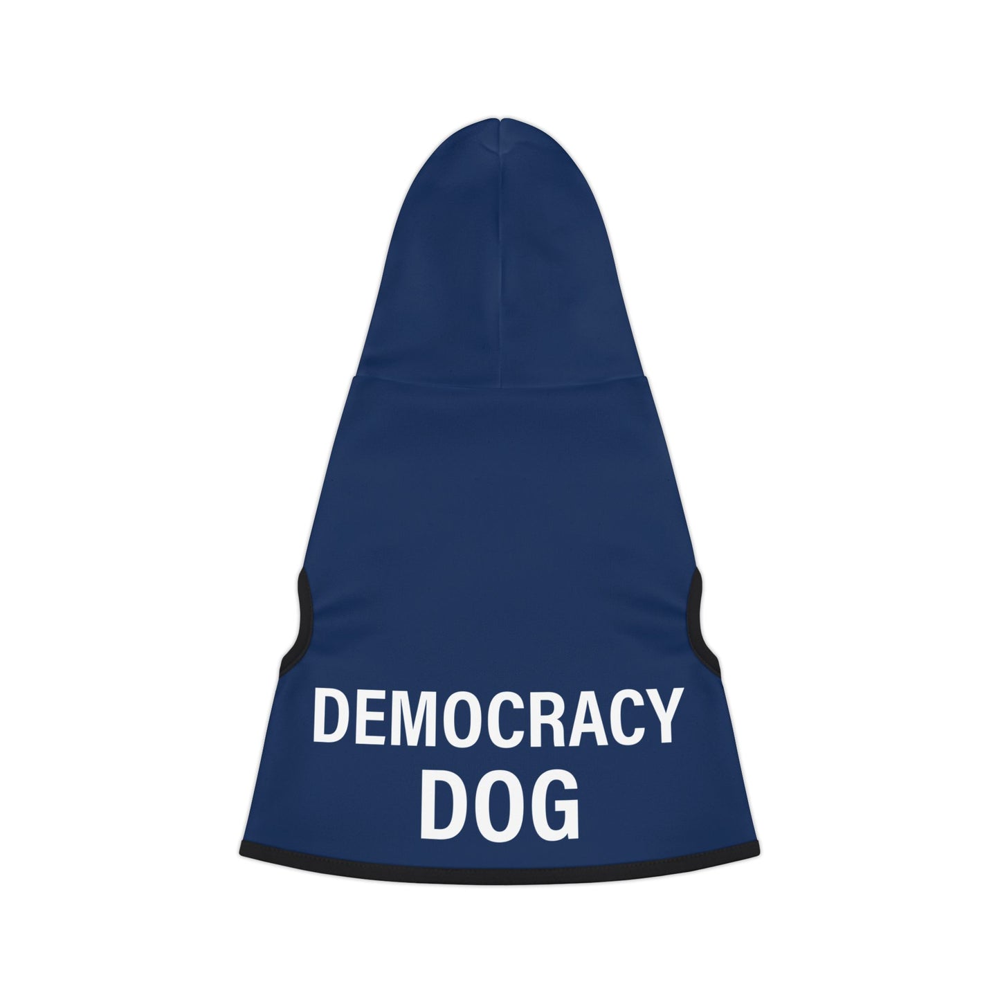 Democracy Dog Pet Hoodie – Political Statement Cozy Pullover for Dogs